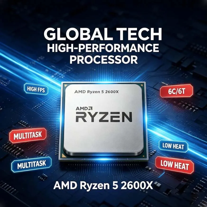 Amd Cpu Ryzen 5 - AMD Ryzen 5 2600X 6-Core 12-Thread