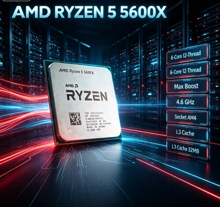 AMD Ryzen 5 5600X Unlocked Des - Amd Cpu Ryzen 5 review and price