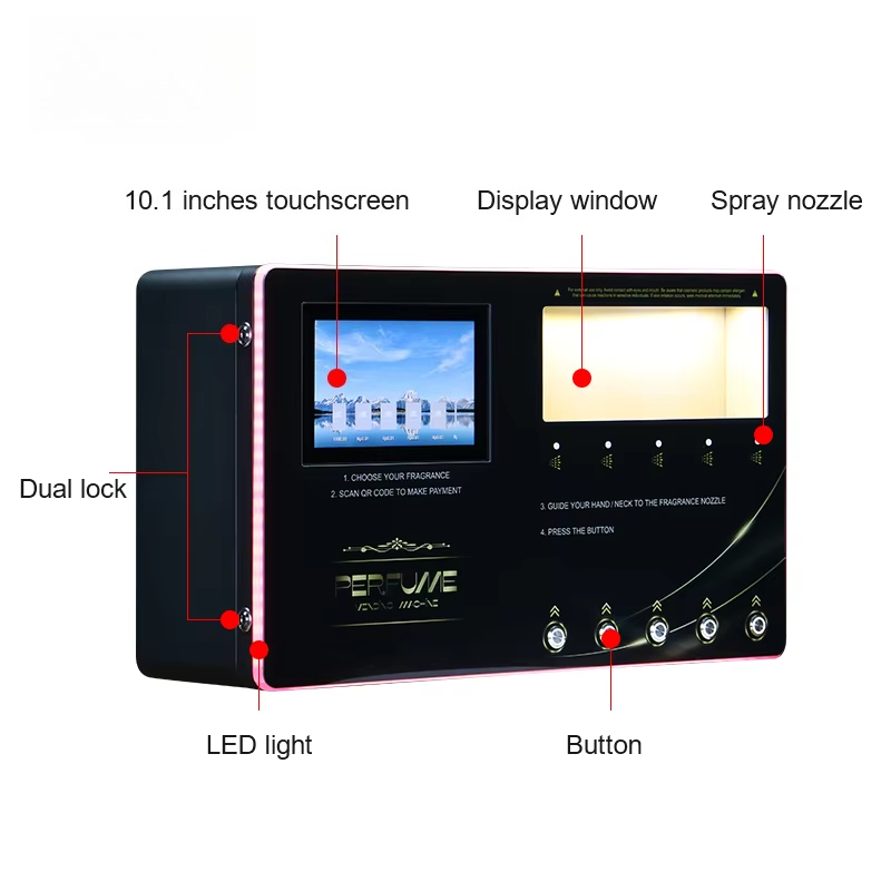 5 Spray Nozzle Custom Perfume  - Smart Card Reader review and price