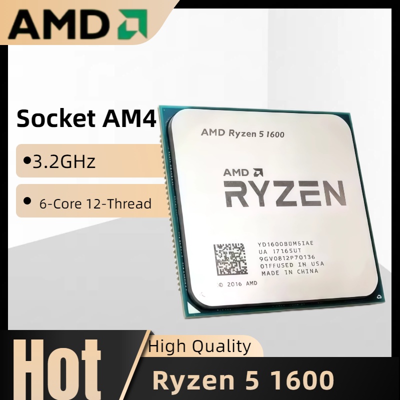 AMD Socket AM4 Ryzen 5 1600 R5 - Amd Cpu Ryzen 5 review and price